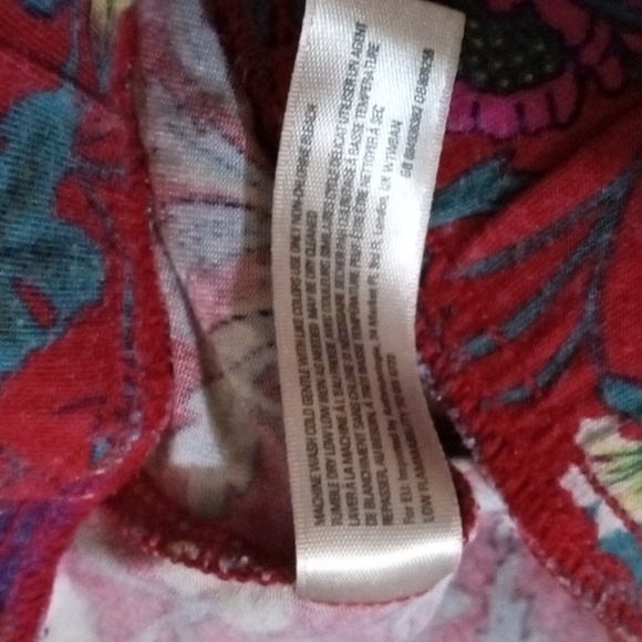 Floreat by Anthropologie rayon blend fruit and floral joggers